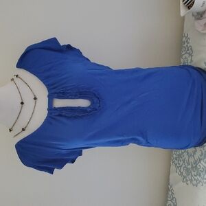 Nordstrom Gibson Blue Top Size Medium New